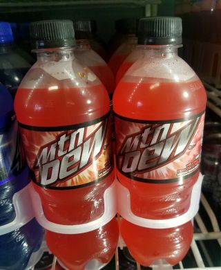 6pk Mountain Dew Citrus Cherry 20oz Bottle 6 Pack