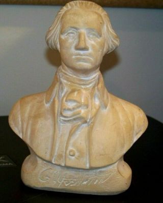 George Washington Plaster Bust