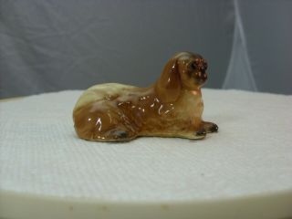 Mortens/mortons Studio Lying Pekingese Dog,  Damage