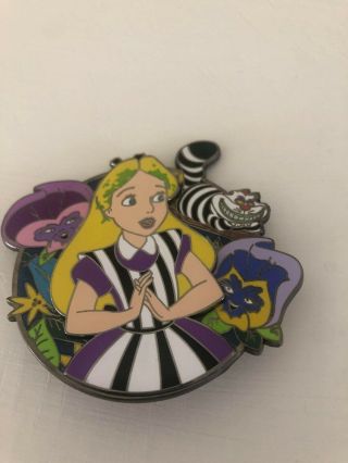 The Disney Monster Alice In Wonderland/beetlejuice Fantasy Pin