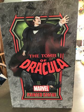 Marvel: Randy Bowen The Tomb Of Dracula Painted Statue.  Numbered