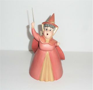 Wdcc " A Little Bit Of Pink " Flora From Sleeping Beauty W/box &