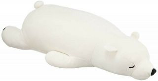 Livheart Premium Nemu Nemu Hug Body Pillow Polar Bear L White 28977 - 11