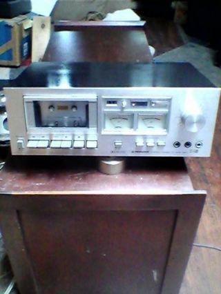 Vintage Pioneer Stereo Cassette Tape Deck Ct - F500