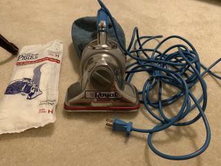 Vtg - Royal Prince Handheld Vacuum Cleaner Model 501 Blue Hand Held