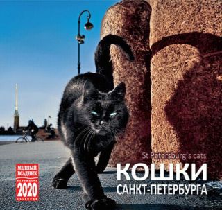 2020 Wall Calendar: Saint Petersburg Cats Wildcats Russia In English And Russian
