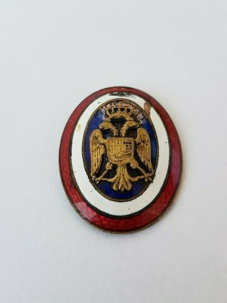 Kingdom Of Yugoslavia,  Serbia Cap Badge Order / Medal