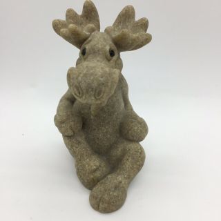 Quarry Critters Mimi The Moose Figure/figurine - Second Nature Design 48111