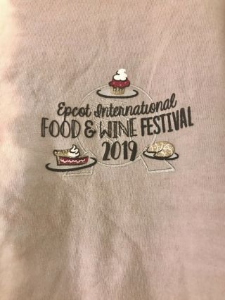 2019 Disney Epcot Food And Wine Festival Spirit Jersey Size Large 3