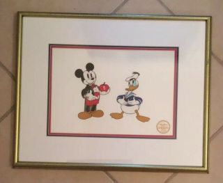 Walt Disney Limited Edition Serigraph Cel - " Mickey 