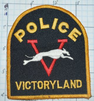 Alabama,  Victoryland Casino Greyhound Racing Police Dept Shorter Patch