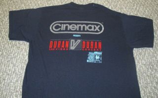 Duran Duran Vintage T Shirt 1984 Never Worn Cinemax Very Rare Wave Pop Rock