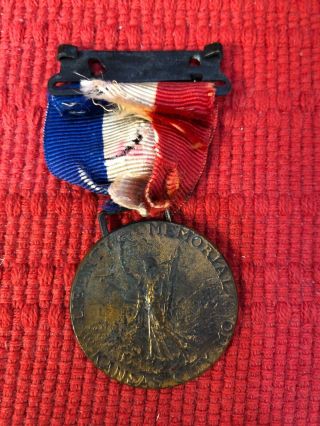 Wwi Liberty Memorial Medal - 1921 - Kansas City,  Mo