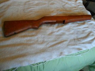 Ww2 Usgi M - 1 Garand Rifle Replacement Wood Stock Nos Unmarked Grain & Color