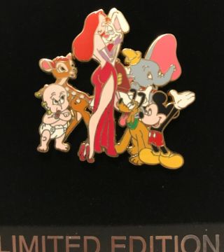 Disney Shopping Cast Of “who Framed Roger Rabbit” 20th Anniversary Le 250