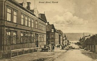 Norway Norge,  Narvik,  Grand Hotel (1910s) Postcard