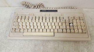 Vintage Tandy Personal Computer Keyboard Missing Key Cap