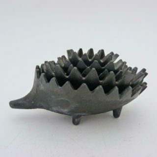 Vintage Nesting Metal Hedgehogs