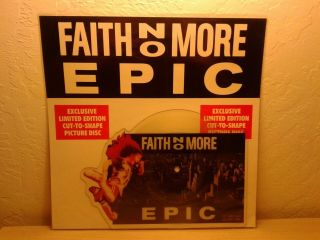 Faith No More Epic Vinyl 7 " Shaped Picture Disc - Never Opened - Never Played