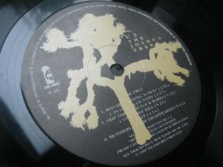 U2 Joshua Tree LP UK 1st Press Audio [Ex,  /Ex,  ] 3