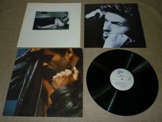 George Michael Faith Vinyl Album Lp Record 33rpm,  Insert 1987 Nr