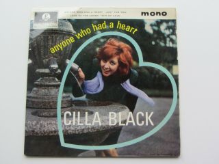 Cilla Black 1964 U.  K.  E.  P Anyone Who Had A Heart
