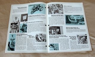 Vintage Oliver Corporation Model 1850 Tractor Advertising Brochure - Ca 1964