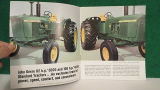 John Deere Tractor brochure on 3020 - 4020 Standard Tractors from 1967, . 2