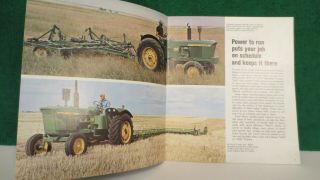 John Deere Tractor brochure on 3020 - 4020 Standard Tractors from 1967, . 3