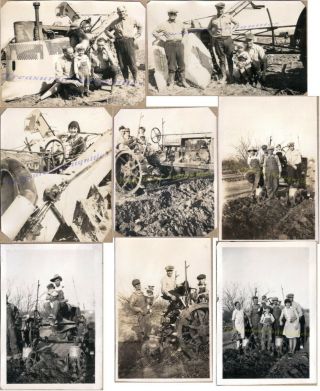 1920s Farm Mccormick - Deering Farmall F20 Tractor Corn Picker Head Planter Photos