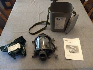 Scott/sea Domestic Preparedness Fp Gas Mask Med/lg Case Exp.  2023