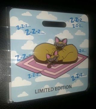 2019 Disney D23 Expo D23 Mog Wdi Le Pin Cat Nap Si And Am Lady And The Tramp