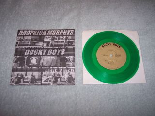 Ducky Boys / Dropkick Murphys Split 7 ".  Ltd Green Vinyl Boston Oi Punk Skinhead