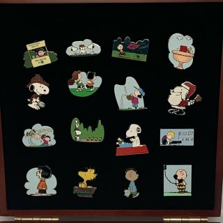Peanuts Pins Complete Set Of 32 Snoopy Charlie Brown $500 WILLABEE & WARD 2