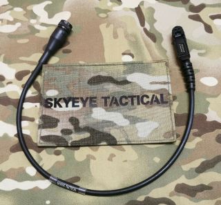 Skyeye Tactical Nacre Quietpro Radio Cable For Motorola Xpr 3500 / 3300