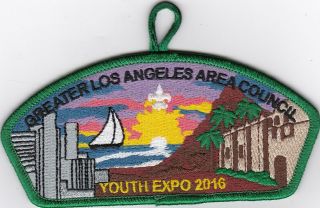 Csp - Gtrater Los Angeles Area Council - Sa - 9b - 2016 Youth Expo W/ Button Loop