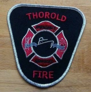 Canada Patch Thorold Ontario Fire Rescue Emergency -