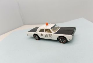 Hot Wheels Police Cruiser - Near Blister Pull - Vintage Redline