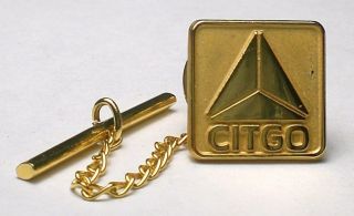 Old Vtg.  Citgo Gas/oil Co.  Emblem Employee Service Award Tie/lapel Pin