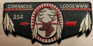 Oa Comanche Lodge 254 Flap