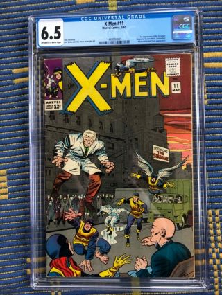 X - Men 11 Cgc 6.  5 Ow/w Pages 1st Stranger