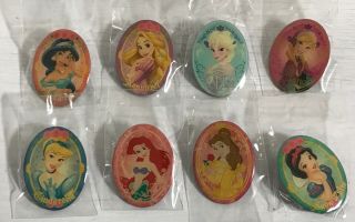 Doc Disney On Classic Japan Mystery Pin Set Rapunzel Ariel Frozen Belle Jasmine