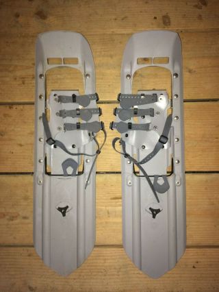 Euc Msr Military Denali Snowshoes With Tails,  Mountain Safety Research,  Gray