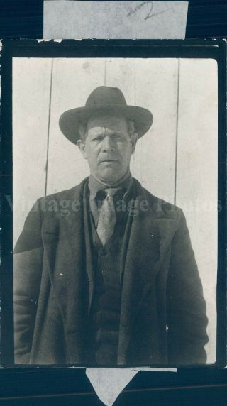 1933 Photo Sheriff Harry Horne Martin County Ky Deputy Raid Police Officer Body