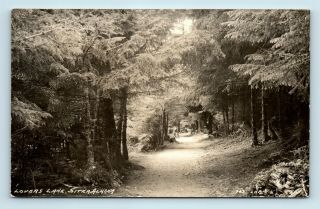 Sitka,  Ak - Early 1900s View Of Lovers Lane Trail - Dirt Road - Lhp Rppc