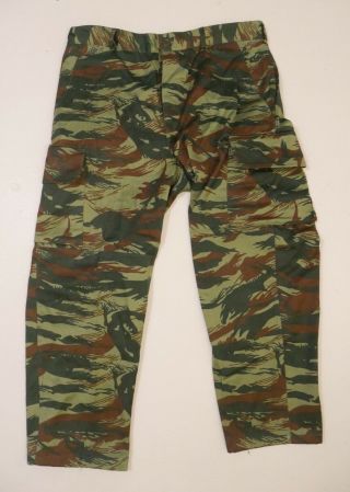 Portuguese Army Commandos Lizard Camo Pants Trousers Cotton Sateen Bd11 Nos M64