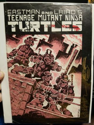 Teenage Mutant Ninja Turtles 1 (3rd Print) - Mirage,  Signed/sketched By Eastman