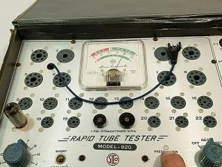 Vintage Superior Instruments Sico Rapid Tube Tester Model 820