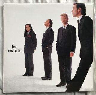 David Bowie - Tin Machine 1 - Uk Vinyl Lp 1988 With Inner Sleeve.