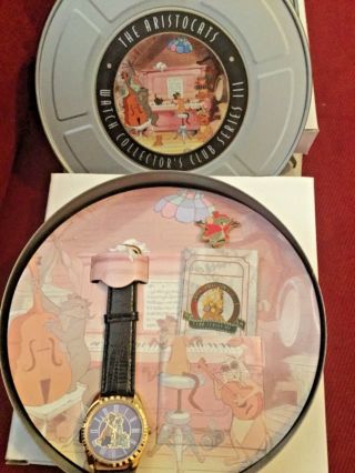 Disney Watch Collector Club The Aristocats Ltd Edition Series Iii 5331/7500